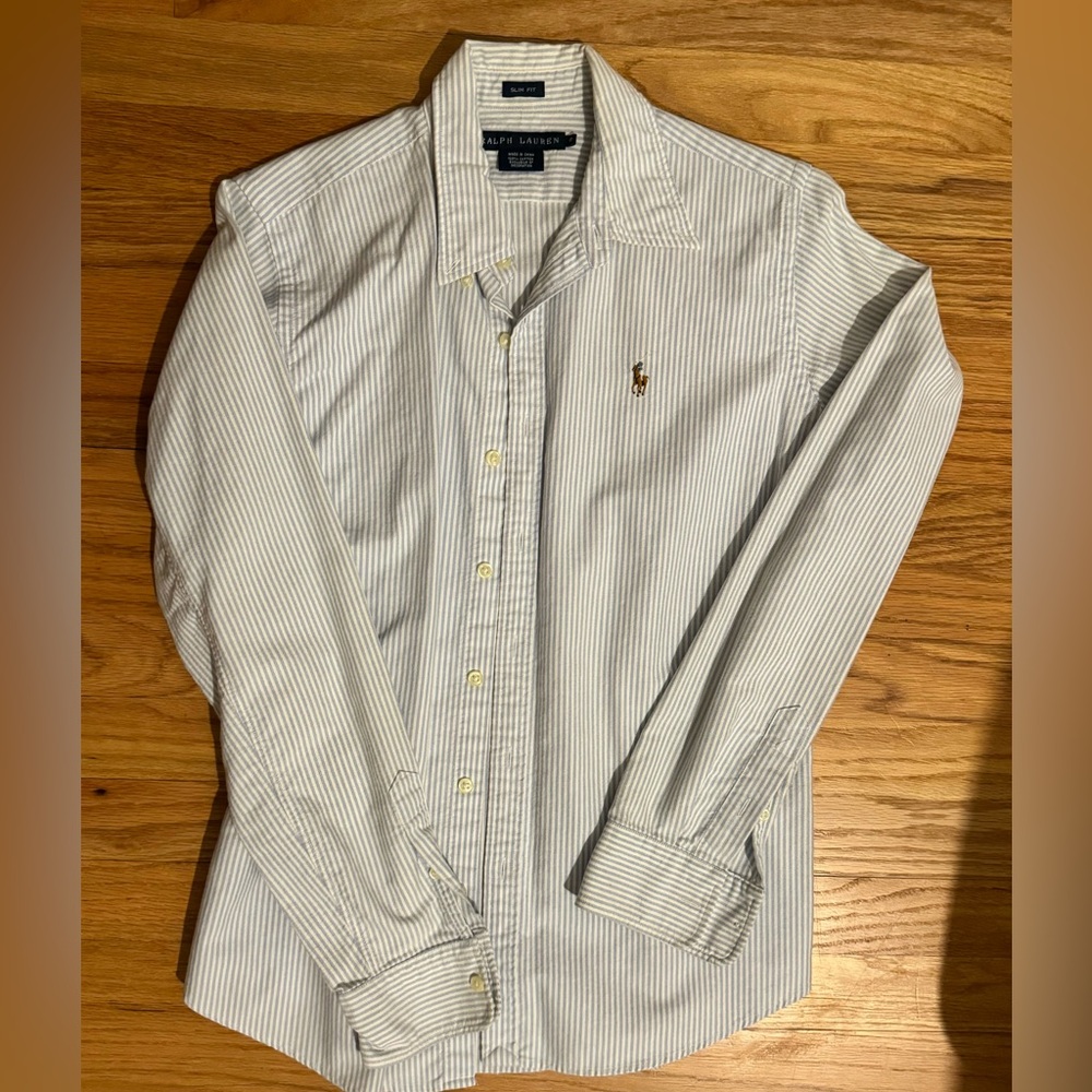 Ralph Lauren dress shirt. Size 8.